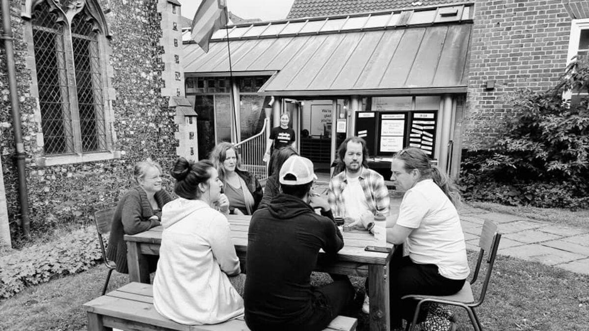 The first UK Human Library Book Café