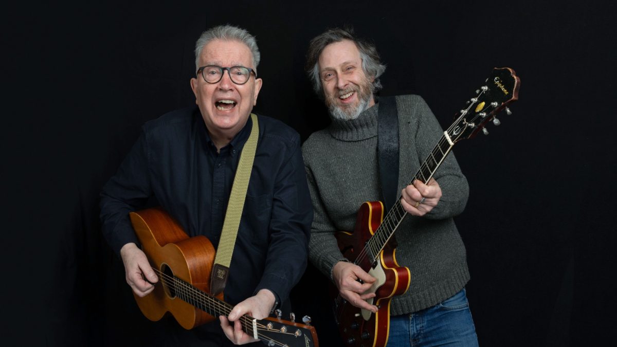 Tom Robinson with Adam Phillips