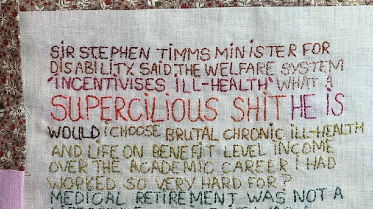 Tilted Women Textile Banner Workshop Part 1